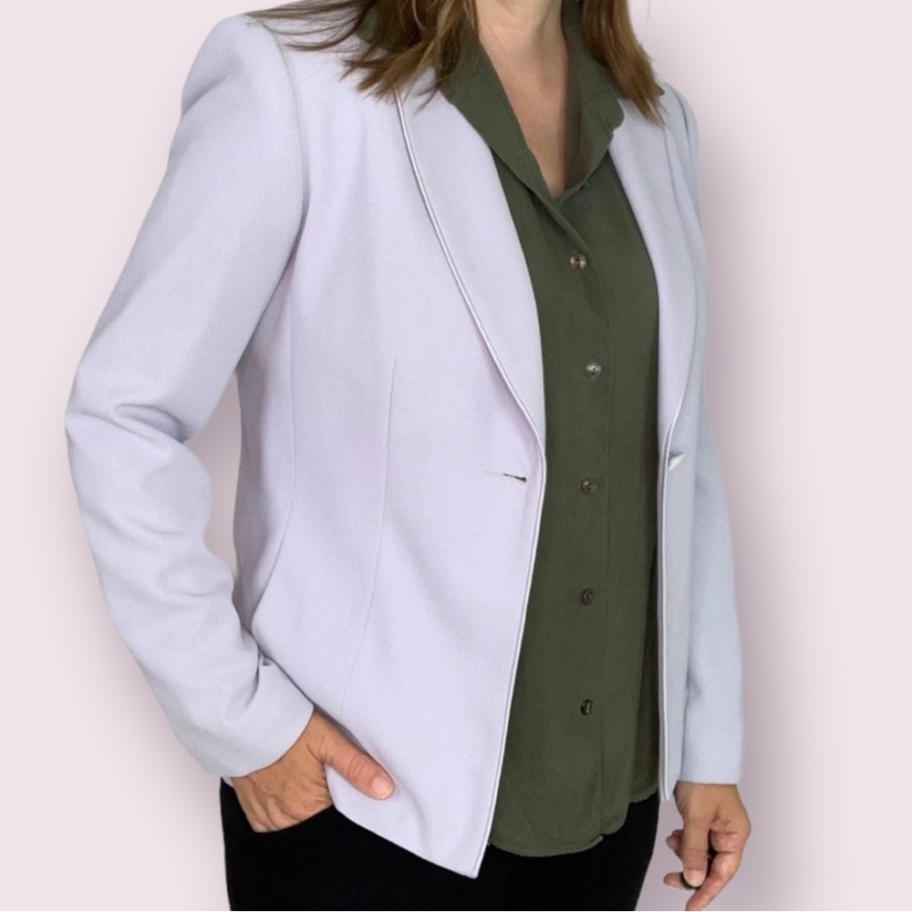 Vintage Light Lavender Blazer